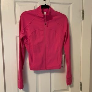 NWT Lululemon Cropped Define Jacket Sonic Pink